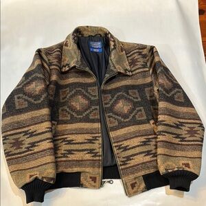 Pendleton Wool Jacket - Brown Pattern